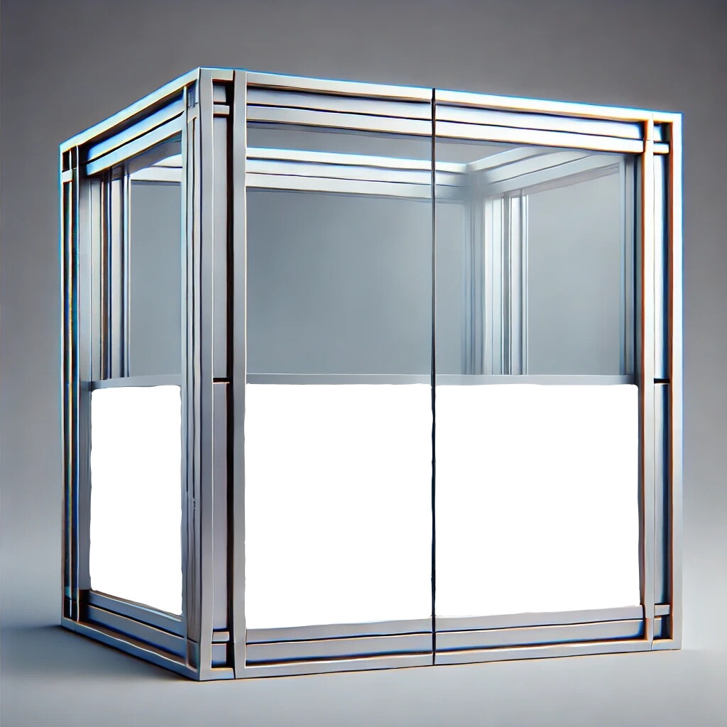 aluminum glass frame partition