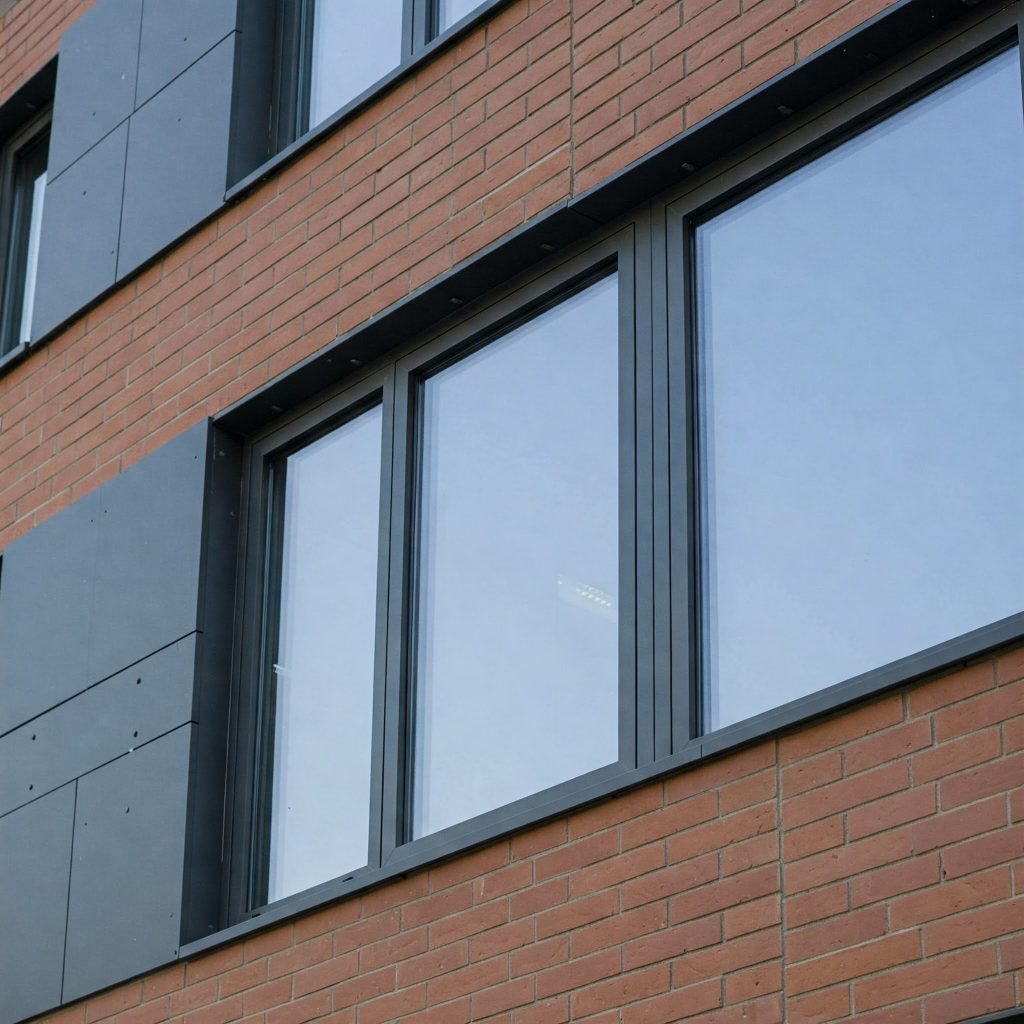 aluminium fixed windows
