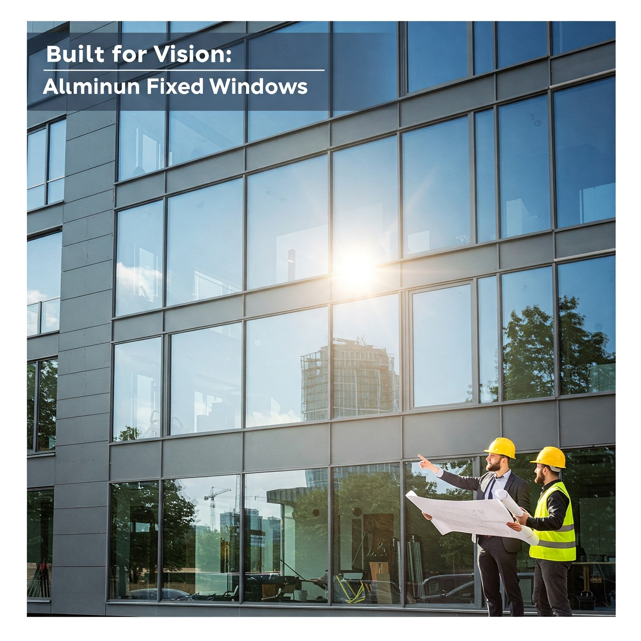 aluminium fixed windows